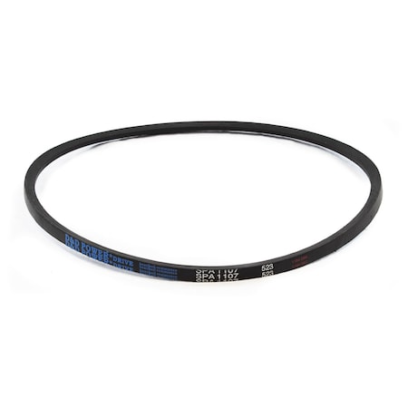 D&D SPA1107 Metric V-Belt, 1107mm Outside Length, 13 mm Top Width, 10 mm Thickness, 1 Ribs SPA1107